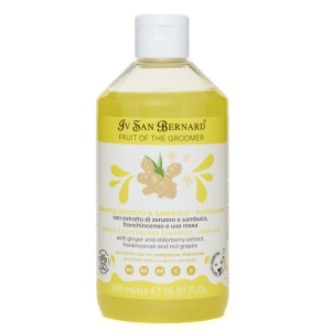 Iv San Bernard Fruit of the Groomer Ginger&Elderbery-шампунь с противовоспалительным эффектом,1000 мл