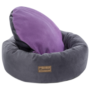 Gamma "Виолетта" Лежанка круглая для питомца, 50х50х16см