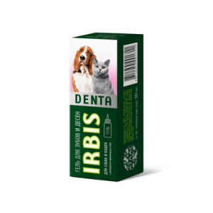 Irbis Denta Гель для зубов и десен для кошек и собак, 30 мл