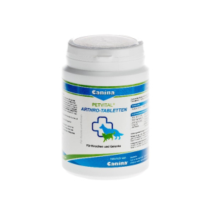 Canina PETVITAL Arthro 60 Tabletten, 60г - Для укрепления суставов и связок. Рекомендуется при ушибах, растяжениях и тп. (для собак и кошек) срок до 31.05.2027
