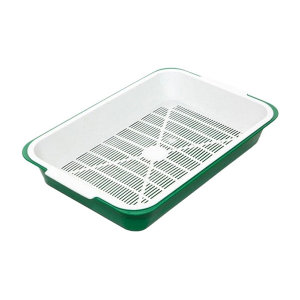 Лоток без борта ZOOEXPRESS с сеткой "Адам", низкие ножки