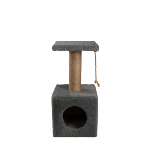 Cat-House Когтеточка для кошек (домик с полкой, джут), 65см