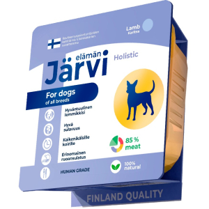 Jarvi для собак всех пород с ягненком, мясной паштет,100г