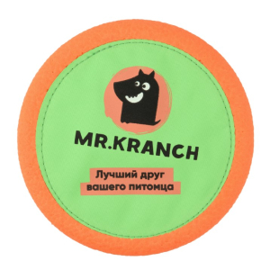 Игрушка Mr.Kranch для собак Тарелка фрисби UFO диаметр 24 см зеленая