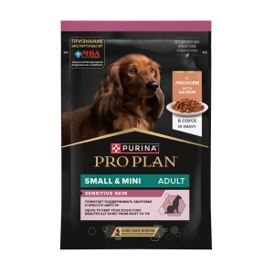 Purina Pro Plan Корм консервированный для собак с чувствительным пищеварением (лосось), 85г