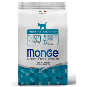 Monge Cat Daily Line сухой корм для котят и беременных кошек (курица) 400гр
