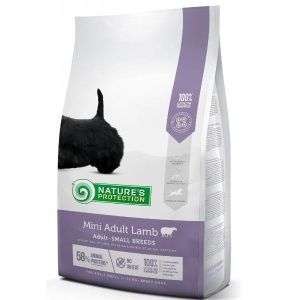 Nature's Protection Корм сухой для собак мелких пород (ягненок), 7,5кг