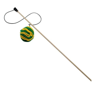 Махалка Мячик Нюхательный с мятой Желто-зеленый, 5,5 см