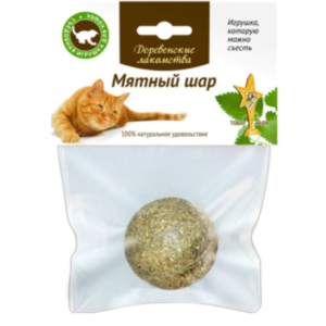 Игрушка для кошек "Мятный шар" 22 гр