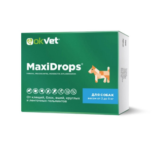 МаксиДропс для собак весом от 2 до 5кг