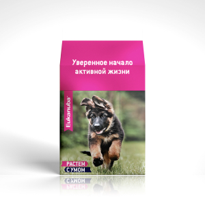 Набор для щенков: сухой корм для щенков Eukanuba Puppy Small Breed 800г + влажный корм Eukanuba для щенков (курица в соусе), 2х85г