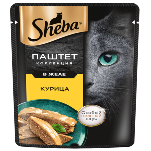 Шеба Плежер Паштет с курицей,75г