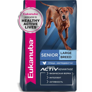 Eukanuba Adult Large сухой корм для пожилых собак крупных и очень крупных пород (птица) 4кг