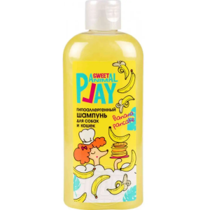 Animal Play Sweet шампунь гипоаллергенный для собак и кошек (бананановый панкейк) 300мл