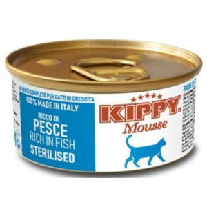 Kippy Mousse Sterilised Cat Мусс с рыбой, 85г