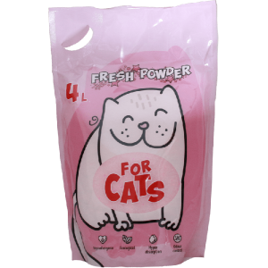 FOR CATS Наполнитель силикагелевый Fresh Powder (звездная пыль)