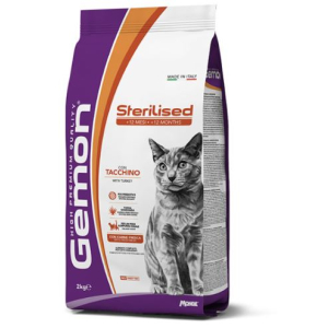 Gemon Cat Sterilized сухой корм для стерилизованных кошек с мясом индейки 2кг