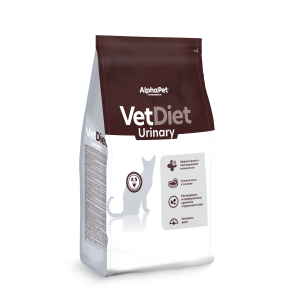 AlphaPet Vet Diet сухой корм для взрослых кошек при заболевании мочевыводящих путей 1,5кг