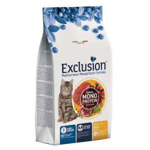 Exclusion Monoprotein Noble Grain Adult Cat сухой корм (Говядина), 300гр