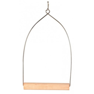 TRIXIE качели для птиц, нат.дерево 10*22см