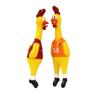 Игрушка-пищалка NUNBELL для собак Петух 33х10х8см