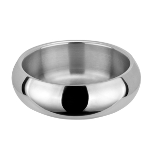 Миска Mr.Kranch из нержавеющей стали Belly Bowl, нескользящее основание, 1,2 л