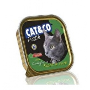 Adragna Консервы для взрослых кошек (паштет из кролика и утки), 405г