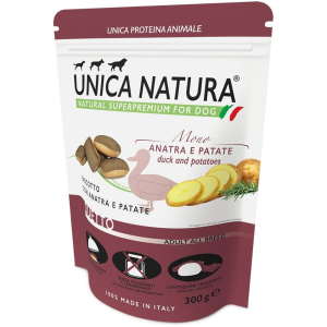 Unica Лакомство для собак (печенье с уткой и картофелем), 300г