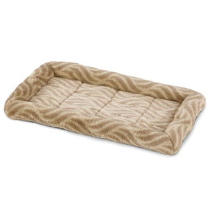 Лежанка MidWest Deluxe Wave Bed для собак и кошек меховая, цвет песочный,85,5х56,5х8,5 см
