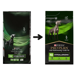 Purina HA Hypoallergenic Корм сухой диетический для собак при пищевой аллергии и непереносимости, 3кг