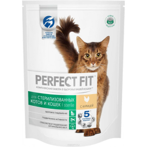 Perfect Fit для стерилизованных кошек (Курица), 1,2 кг