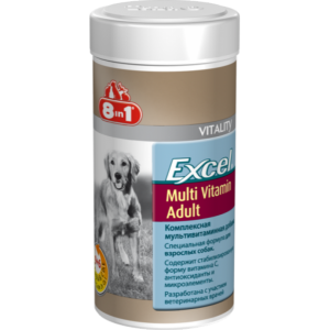 8in1 Excel Multi Vitamin Adult Мультивитамины для взрослых собак, 70таб