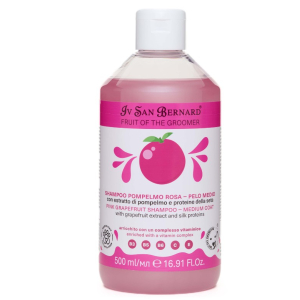 Iv San Bernard  Fruit of the Groomer Pink Grapefruit-шампунь для шерсти  с протеинами шелка,500 мл
