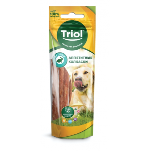Triol Аппетитные колбаски из кролика для собак