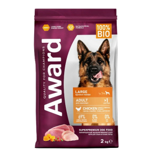 Award Adult Large Dog для взрослых собак всех пород (Курица, индейка)