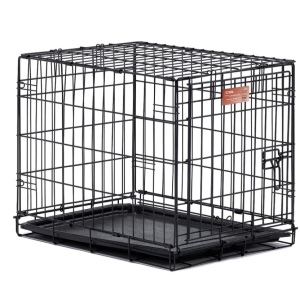 Клетка MidWest iCrate для собак, 1 дверь, черная, 61х46х48h см