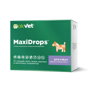 МаксиДропс для собак весом от 20 до 40кг