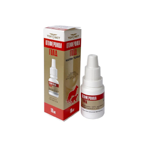 Отоферонол Голд капли ушные для лечения отодектоза 10мл.