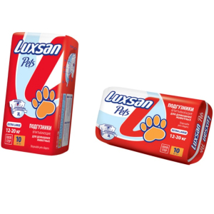 Подгузники LUXSAN Premium для животных XL 12-20 кг, (упак 10 шт)