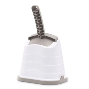 IMAC Cовочек для туалета на подставке ROMEO 28 см, серо-бежевый