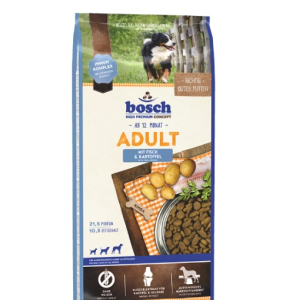 Бош Эдалт сух.корм  для собак рыба/картофель,3кг