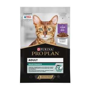 Purina Pro Plan Корм консервированный для кошек (утка в соусе), 85г