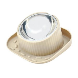 Миска пластиковая 2 в 1 с бортом (0,25 л.)