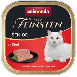 Animonda Vom Feinsten Senior консервы для кошек (говядина) 100гр