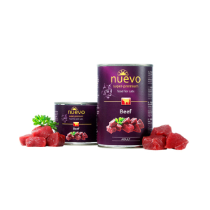Nuevo Консервы для кошек (говядина), 400г