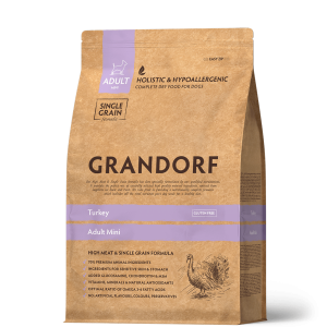 Grandorf Корм сухой гипоаллергенный для собак мелких пород (индейка), 1кг