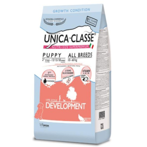 Unica Classe Puppy All Breeds Development для щенков средних и крупных пород (Курица), 12 кг