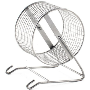 Колесо для грызунов D90 металл (сетка)