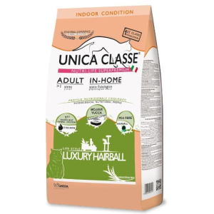 Unica Classe Adult In-Home Luxury Hairball для взрослых домашних кошек (Курица), 1,5 кг