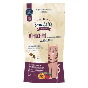 Bosch Лакомство для кошек (подушечки с курицей и свеклой), 55г